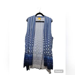 Ruby Rd. Draped overpiece 22W